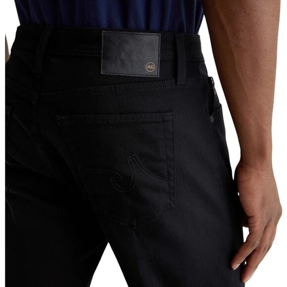 AG Adriano Goldschmied NWT The Everett Slim Straight Jeans Endless Black 40x32 - Picture 13 of 14